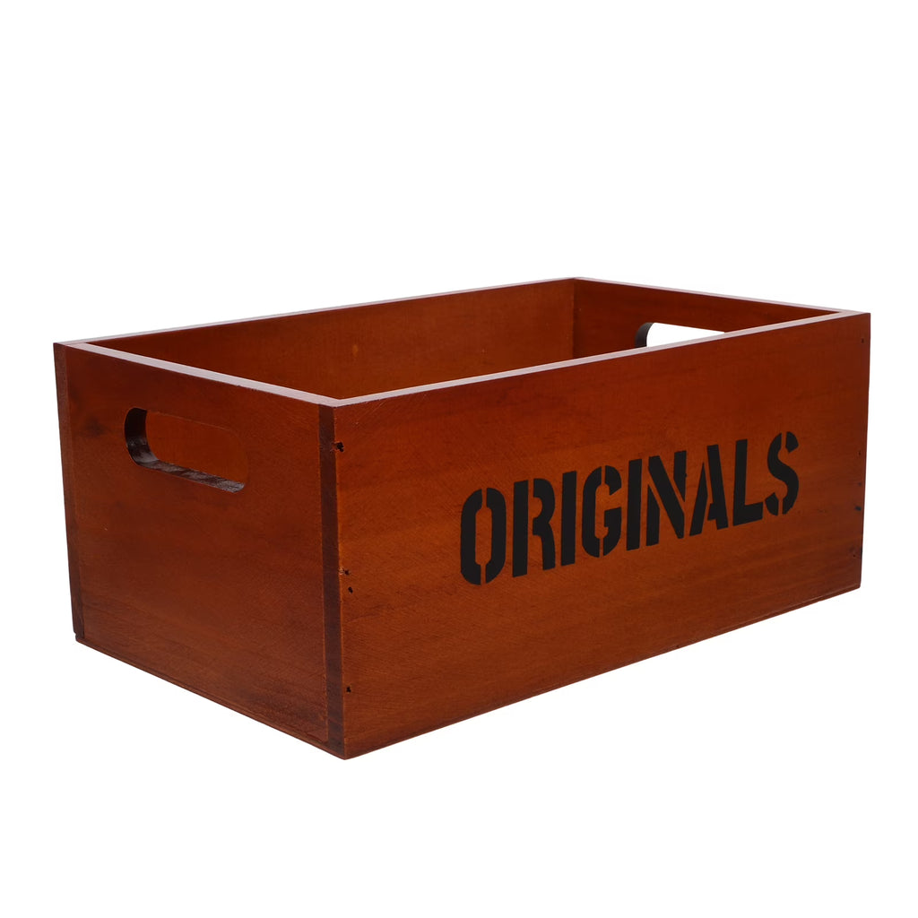 Monitor Stand Cube Storage Wooden Storage Box Office 26.00X16.00X11.00CM Brown – Natural-Look Construction with a Practical Everyday Design