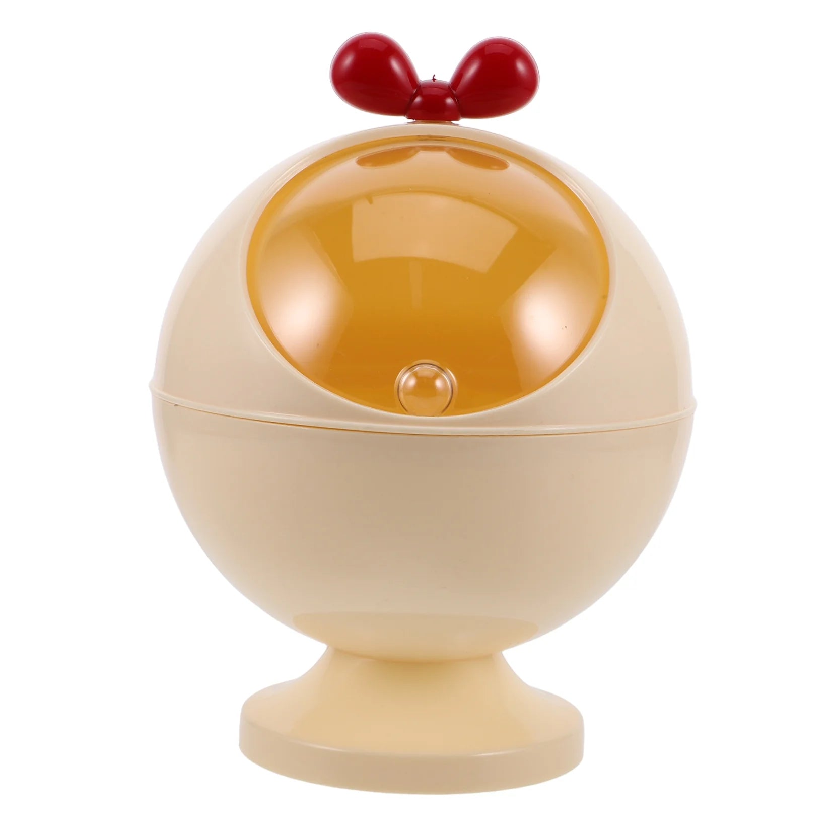 Figurine Decor Hair Accessories Storage Box Baby Miss 21.00X15.50X15.50CM Beige – Convenient Family Mealtime Use with a Practical Everyday Design