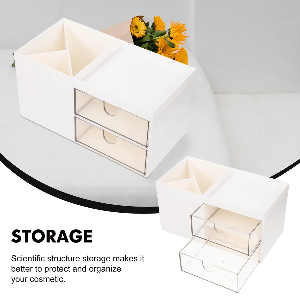 Adjustable Cosmetic Display Highlighter Bathroom Storage Box Office Container – Adjustable Everyday Design with a Practical Everyday Design