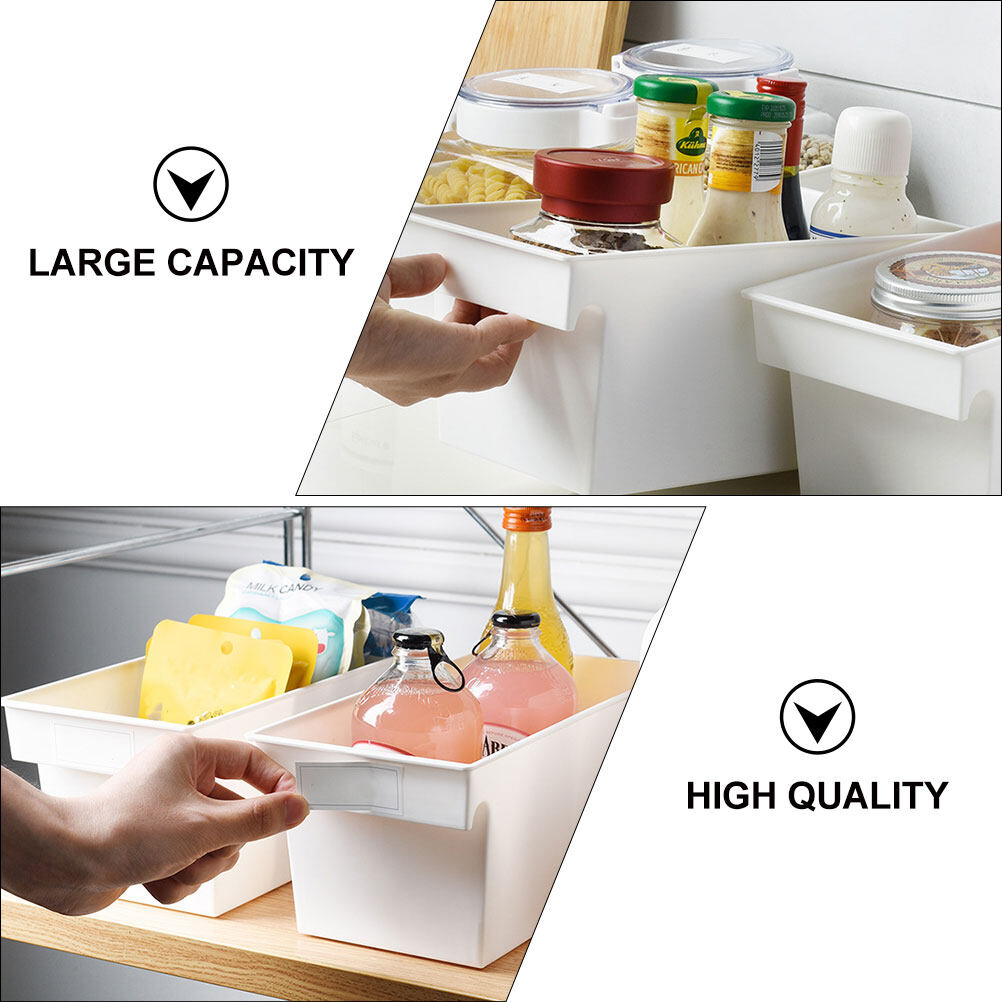 2 PCS Large Storage Containers with Lids Portable Box PP Material Boxes – Secure Lid Design with a Practical Everyday Design