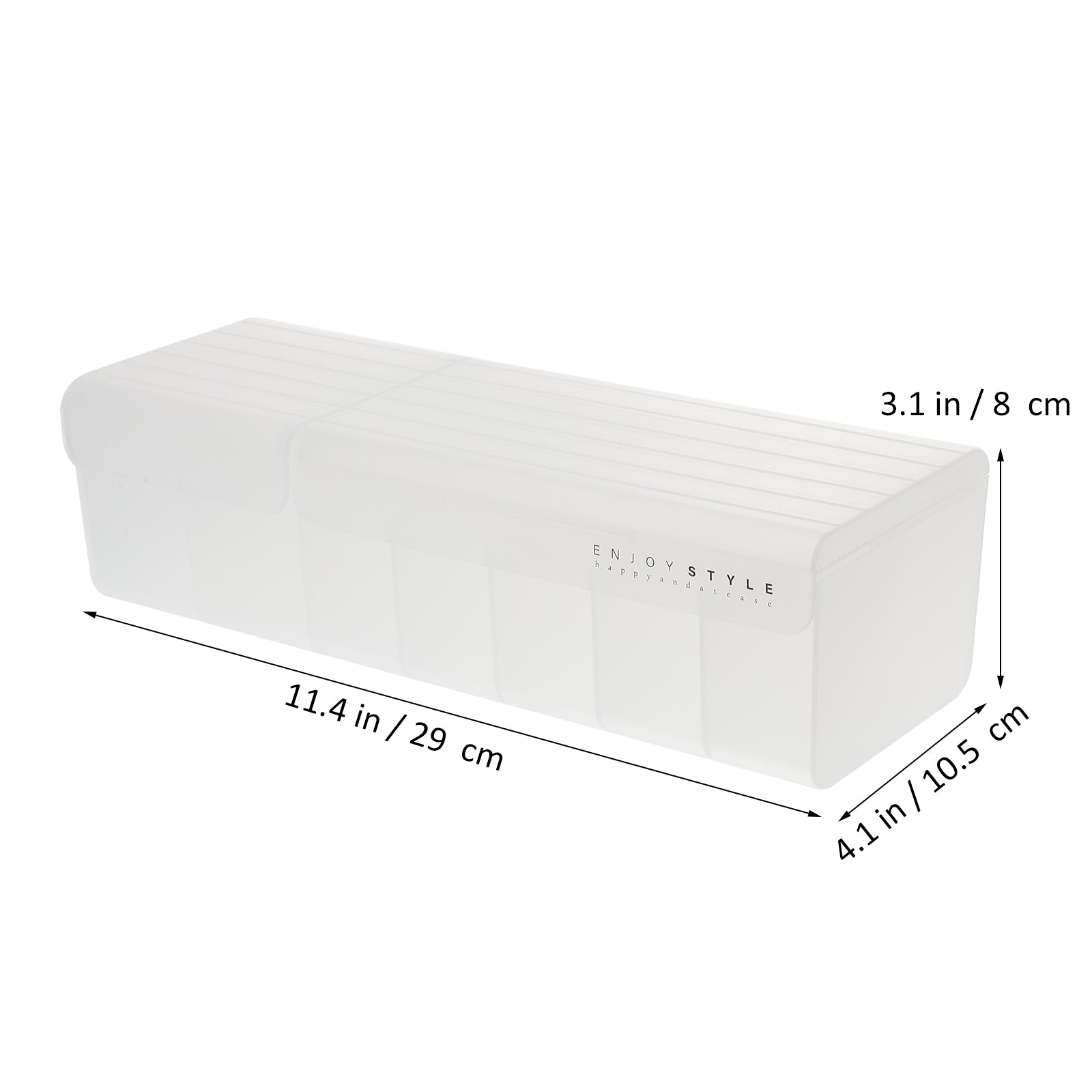 Cover Storage Box Slim USB Cable Organizer Cord Case – Multiroom Organization Format with a Practical Everyday Design