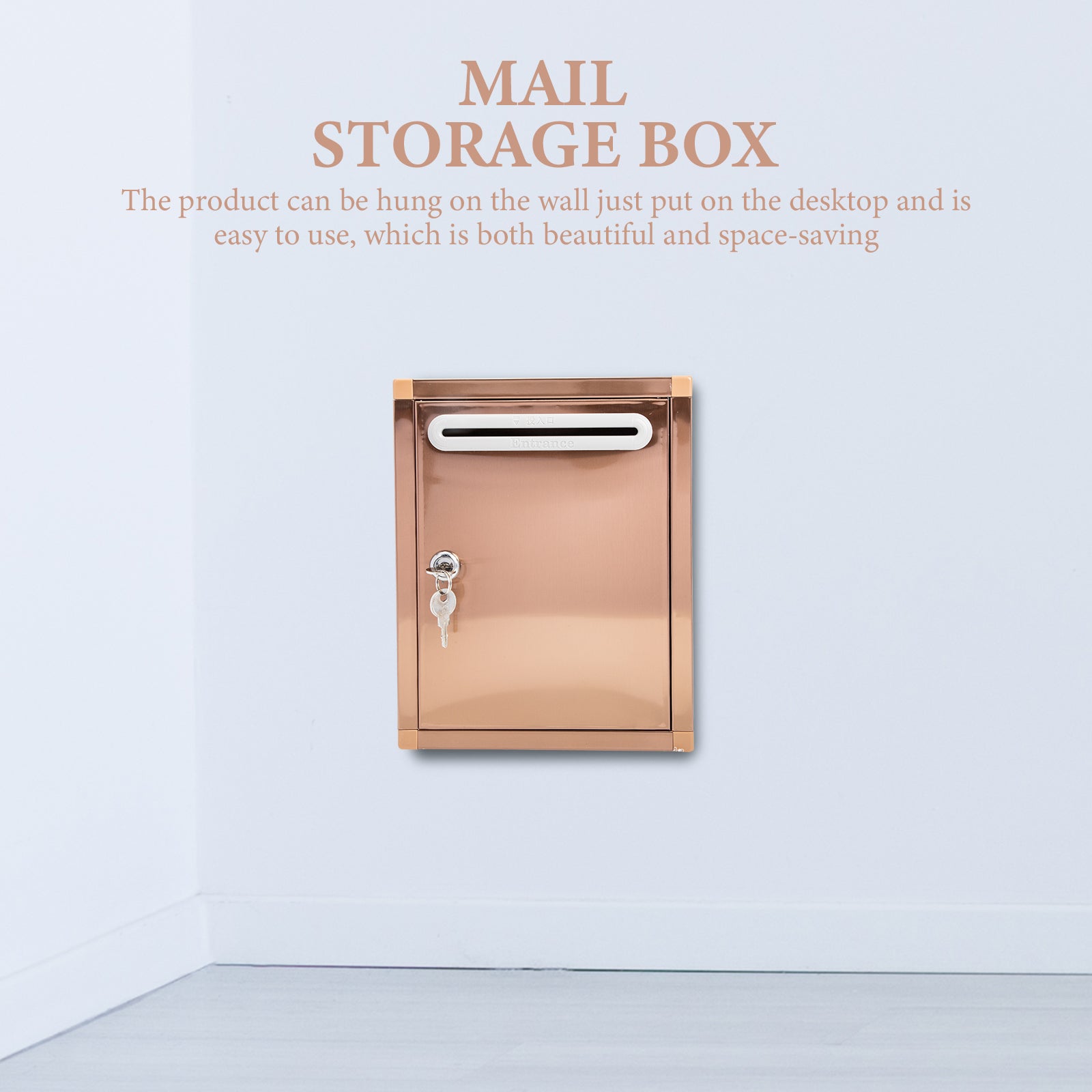 Letter Storage Box Suggestion Collection Box Complaint Container for Office Factory – Practical Home Organization with a Practical Everyday Design