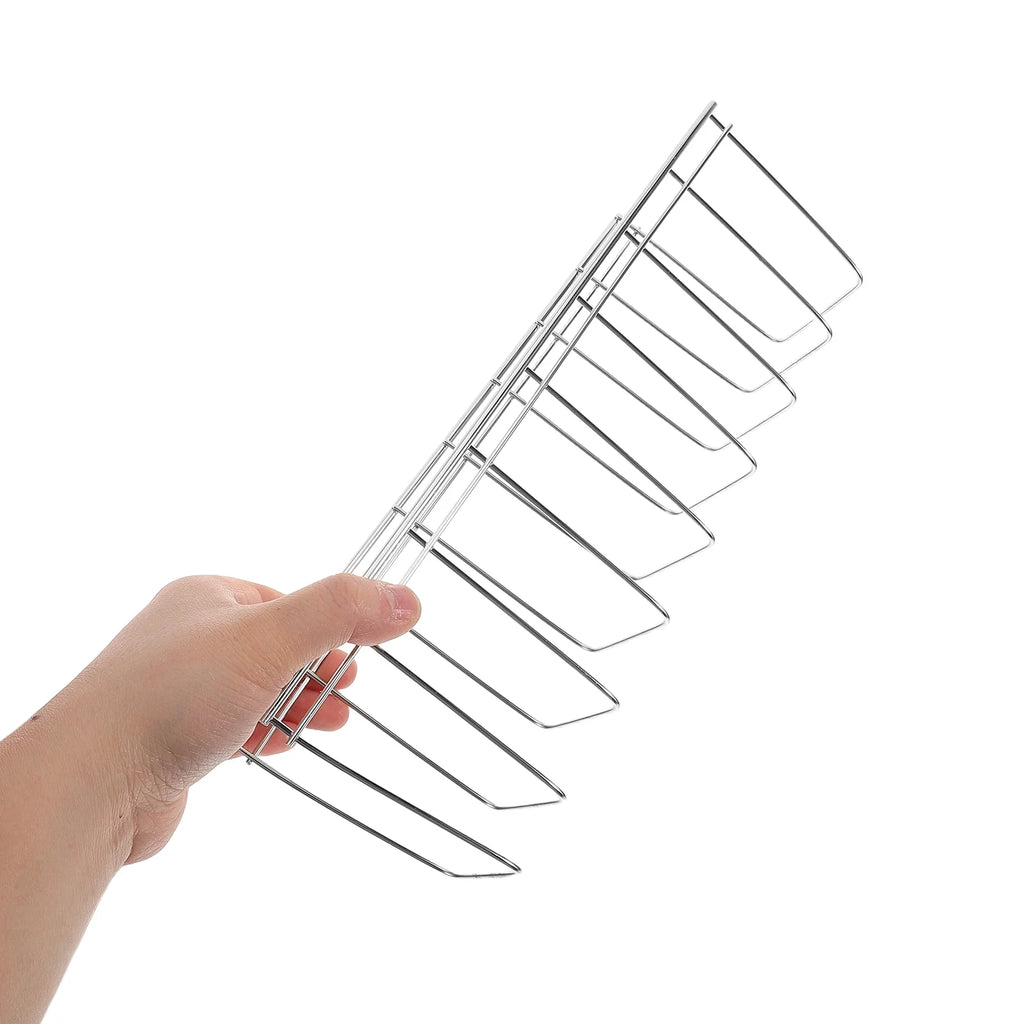 unbranded Kitchen Dish Drying Rack Made OfStainless Steel Stainless Steel Storage Box Kitchen Dish Tray Kitchen Bowl Stand Kitchen Plate Stand – Durable Stainless Steel Construction with a Practical Everyday Design