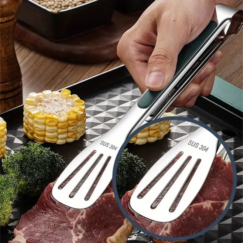3 Pcs Stainless Steel Food Clips and Barbecue ForksSmallMediumLarge Three Size SetHigh Quality StructureMeat Salad Bread GrippersEssential Camping Kitchen Tools for Outdoor Tr – Durable Stainless Steel Construction with a Practical Everyday Design