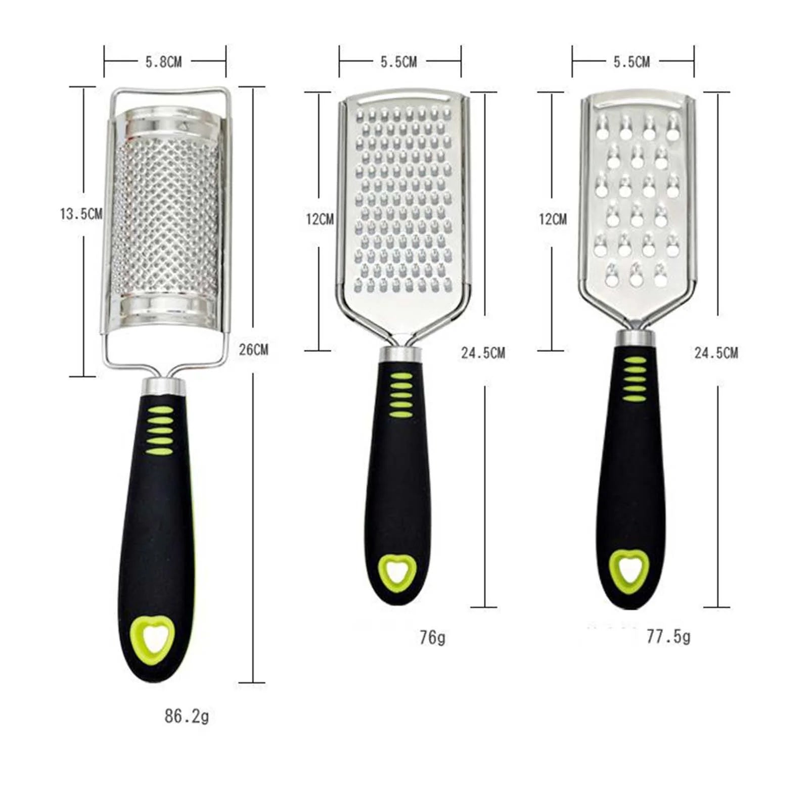 Hiroekza Cheese Grater Stainless Steel Zester Graters For Kitchen - Multi-purpose Kitchenware Kitchen Gadgets Clearance – Durable Stainless Steel Construction with a Practical Everyday Design