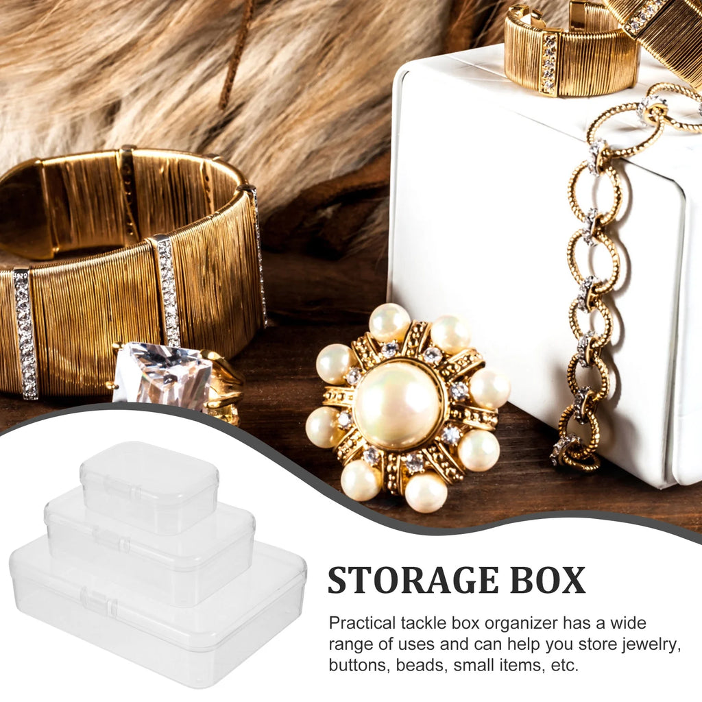 28 Pcs Storage Baskets with Lids Plastic Box Portable Case – Secure Lid Design with a Practical Everyday Design