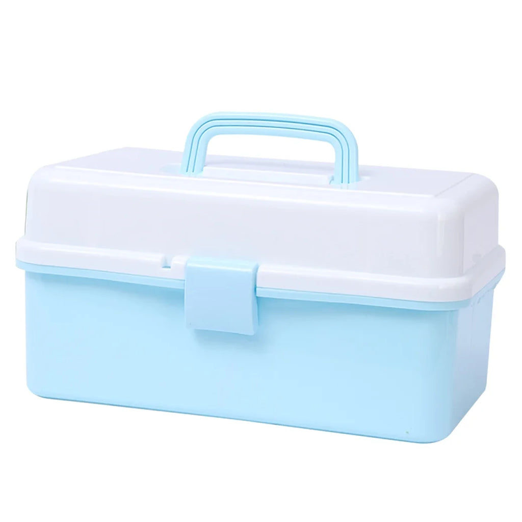 Storage Boxes Art Tools Storage Case Compact Storage Box Child 33x19.5cm Blue – Practical Home Organization with a Practical Everyday Design