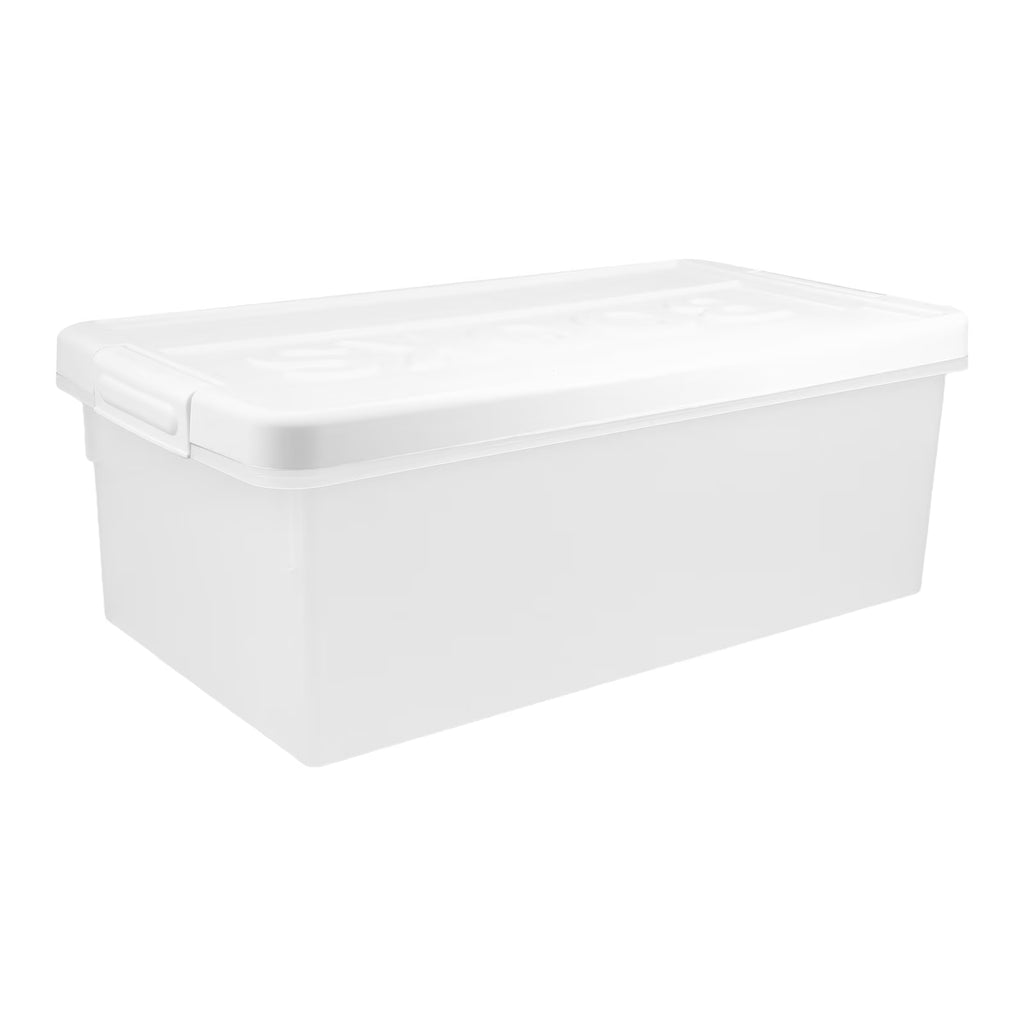 Book Storage Box Office Travel 39.50X20.50X14.00CM White – Practical Home Organization with a Practical Everyday Design