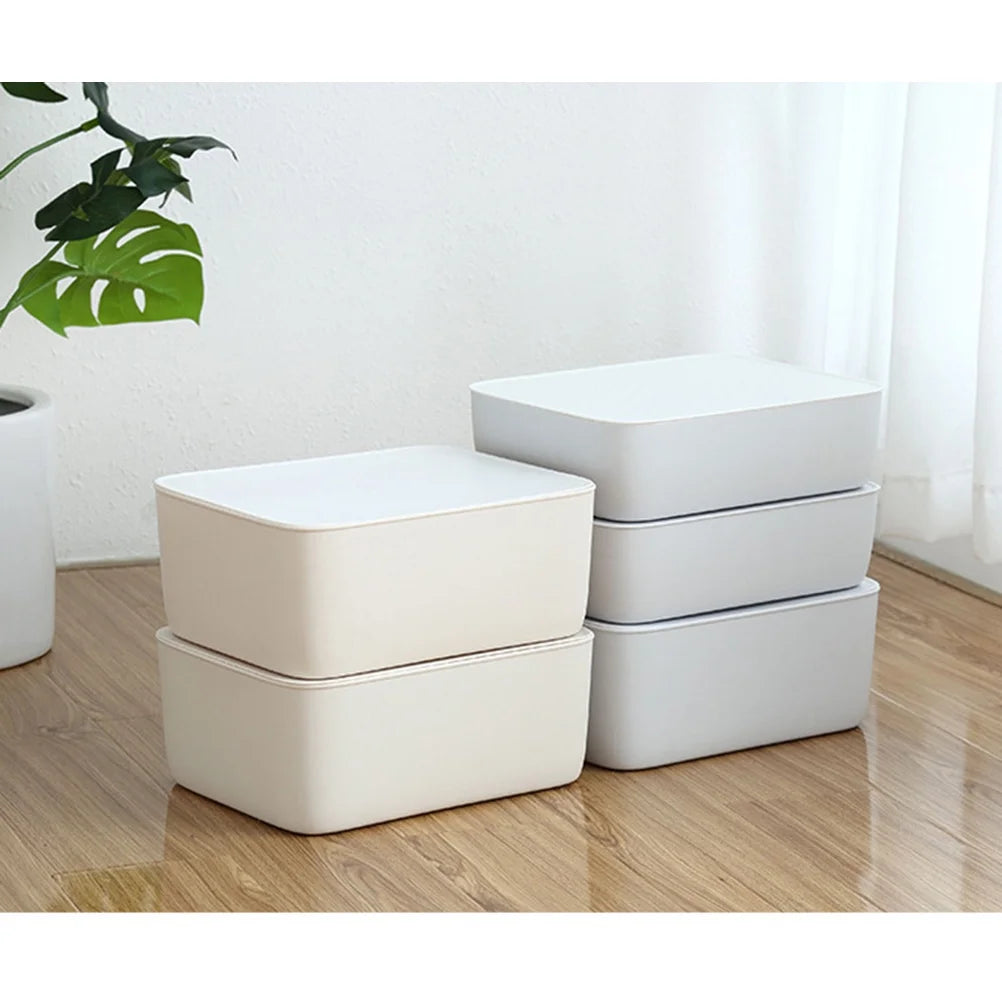 3pcs Underwear Storage Box Plastic Storage Basket Stackable Storage Container with 15-Compartment Divider for Bra Panties Socks(White) – Multiroom Organization Format with a Practical Everyday Design