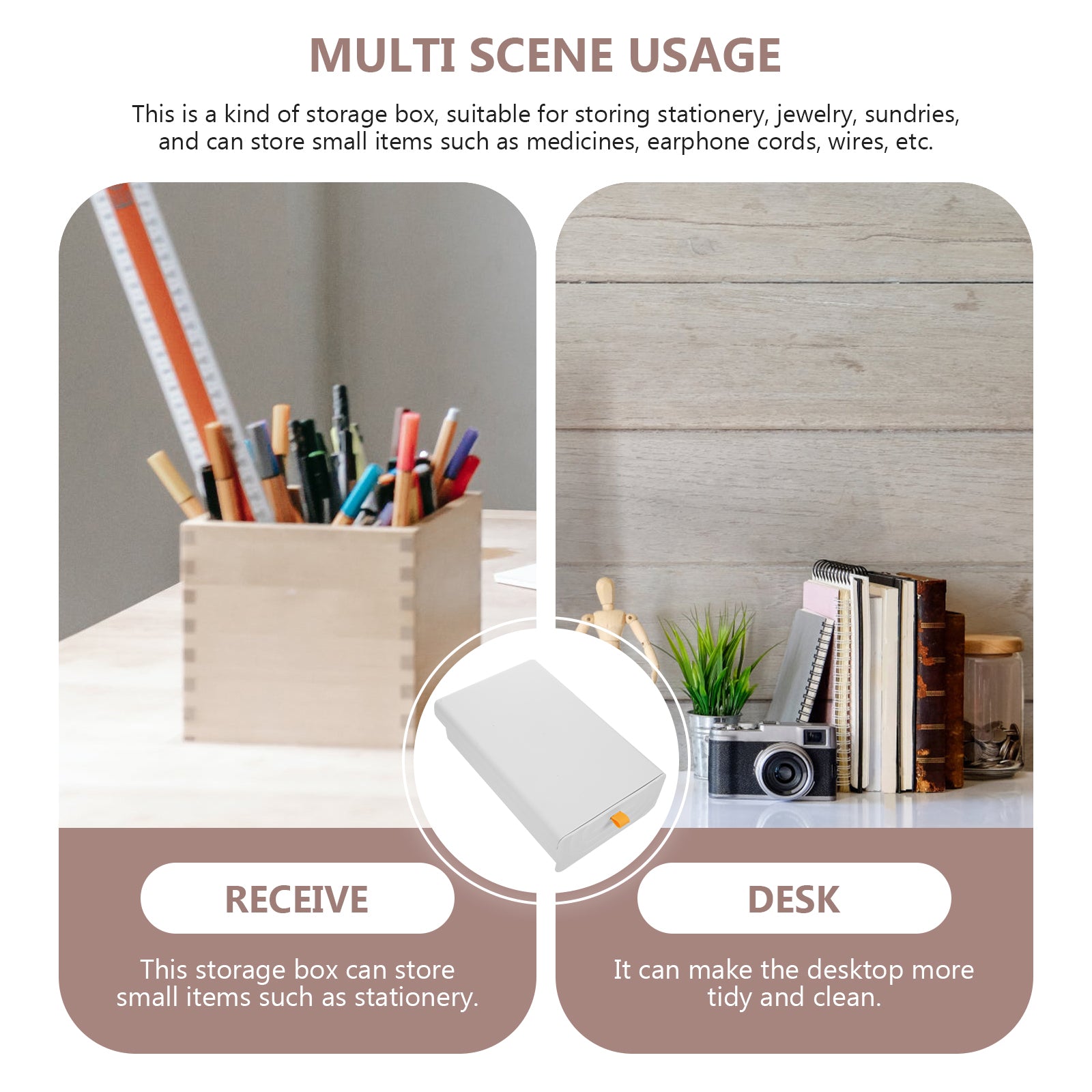 Dressers Drawer Storage Box Under Table Home Office – Practical Home Organization with a Practical Everyday Design
