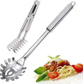 2-Piece Spaghetti Set Stainless Steel Pasta& Tongs Heat Resistant 12 Inch – Durable Stainless Steel Construction with a Practical Everyday Design