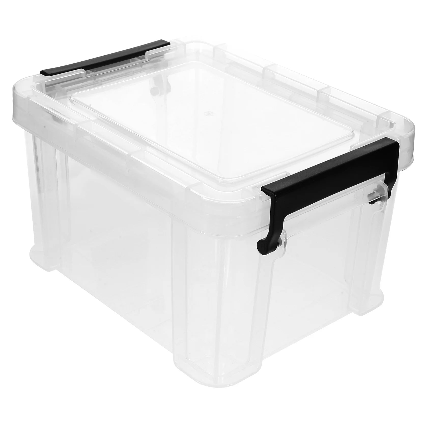 Transparent Dust-proof and Moisture-proof Household Storage Box with Lid Makeup – Secure Lid Design with a Practical Everyday Design