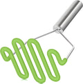 Non-Scratch Silicone Potato Masher Kitchen Tool Potatoes Masher Potato Masher Stainless Steel Wrapped In Well-crafted Silicone Potato Smasher – Durable Stainless Steel Construction with a Practical Everyday Design