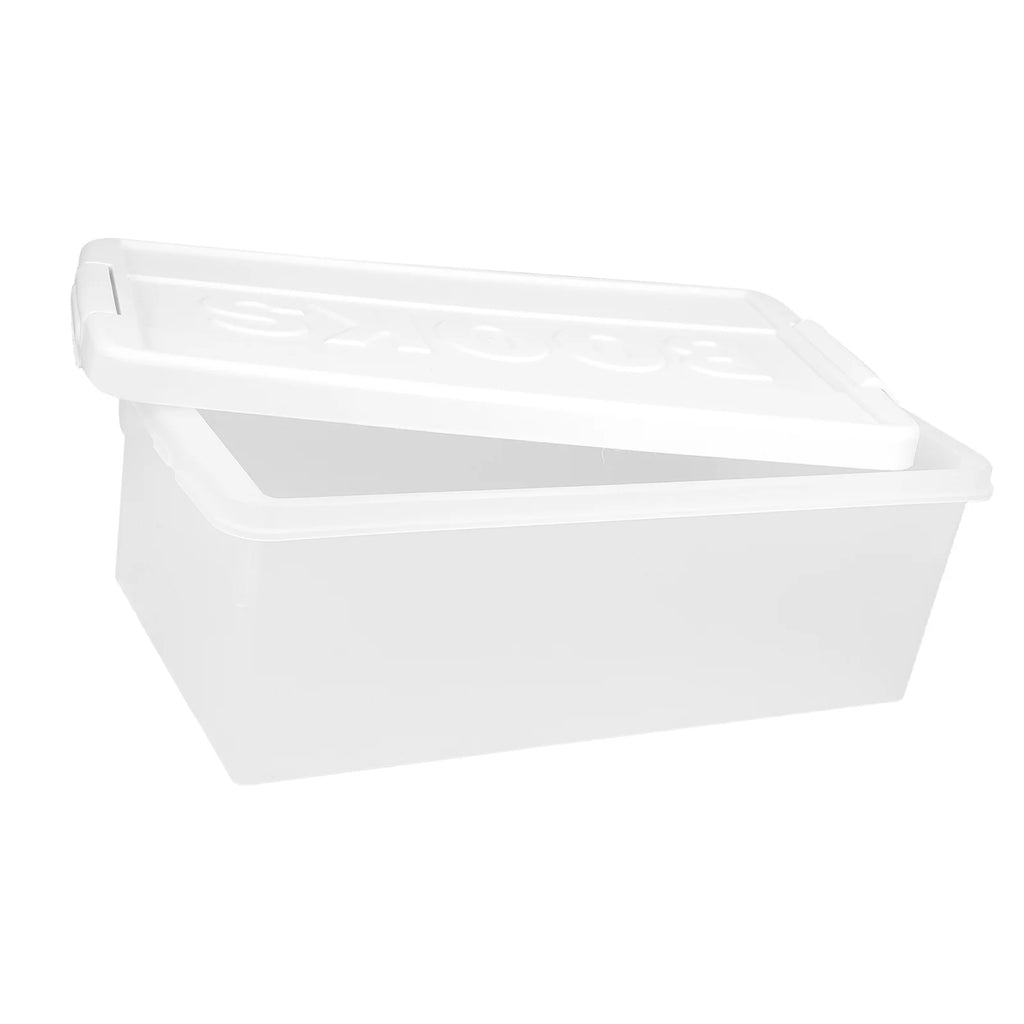 Book Storage Box Office Travel 39.50X20.50X14.00CM White – Practical Home Organization with a Practical Everyday Design