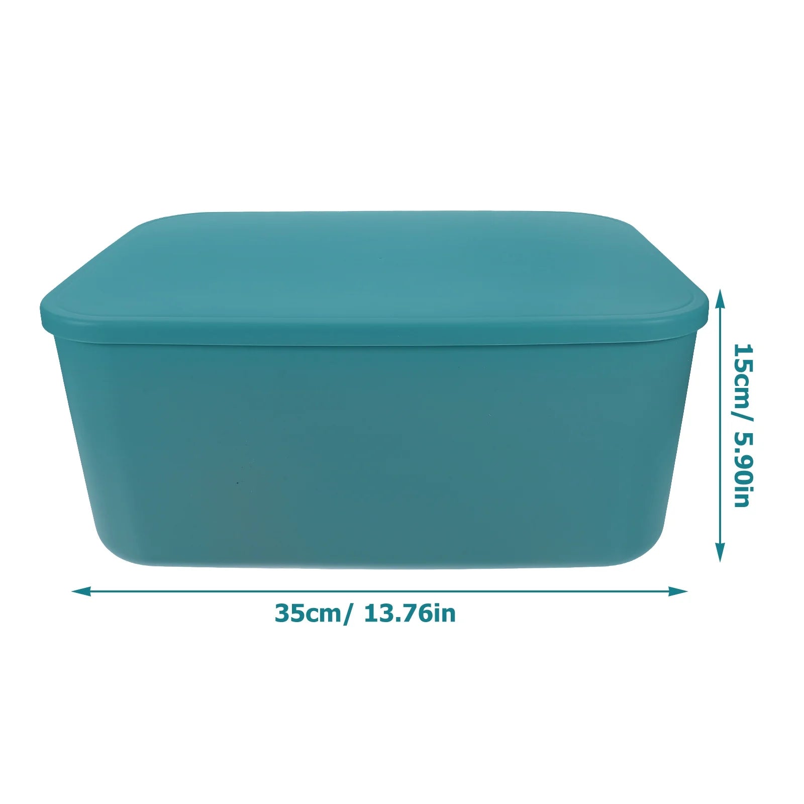 Extra Large with Lid Easy to Hold Storage Bin Office Box – Secure Lid Design with a Practical Everyday Design