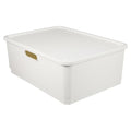 Storage Containers with Lids Japanese Box Organizing Desktop – Secure Lid Design with a Practical Everyday Design