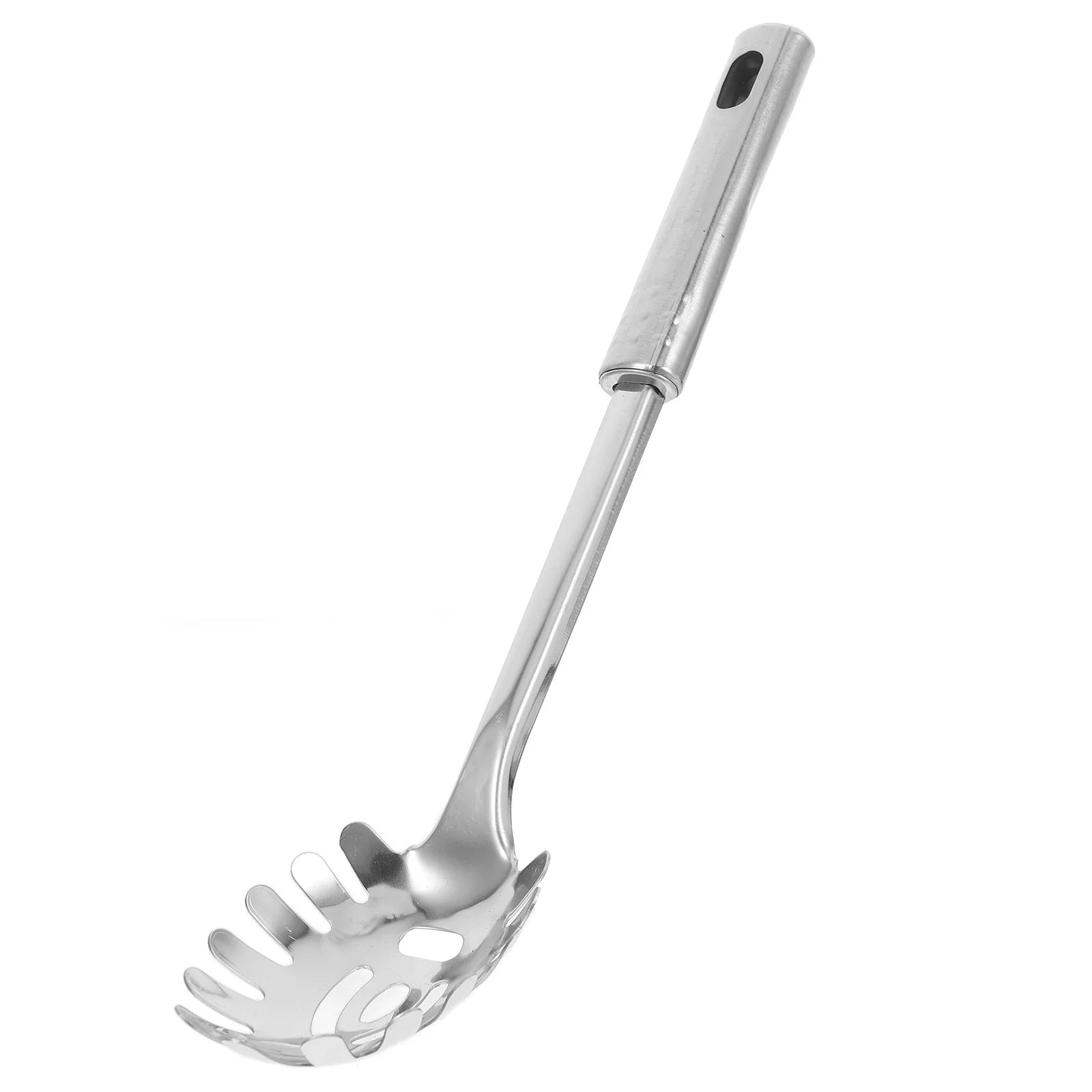Stainless Steel Pasta Server 1 Set Spaghetti Spoon Noodle Claw Pasta Fork Metal Pasta Spoon Heat Resistant for Cooking – Durable Stainless Steel Construction with a Practical Everyday Design