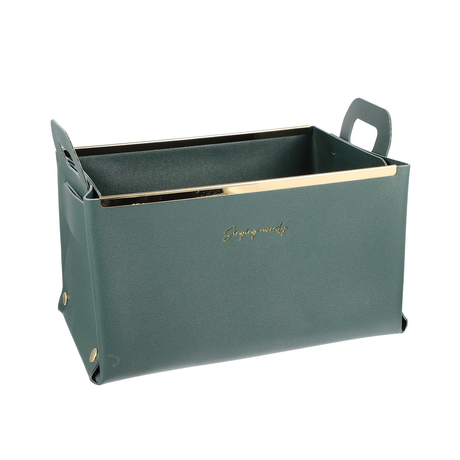 Storage Basket Cube Leather Lightweight Box Home Use Organizer – Practical Home Organization with a Practical Everyday Design