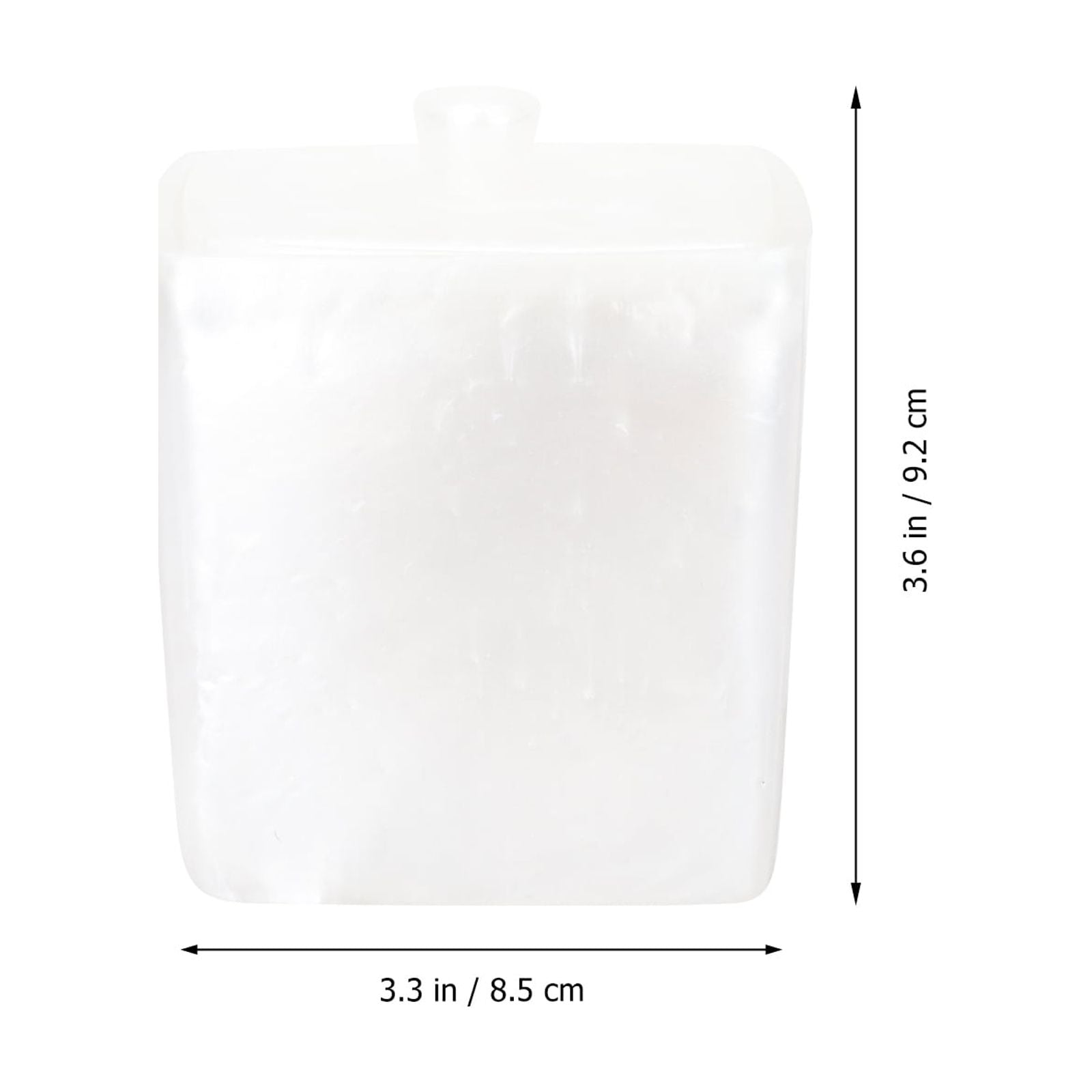 Lid Organizer Storage Bin Cotton Swab Box Cosmetics Large Capacity – Practical Home Organization with a Practical Everyday Design