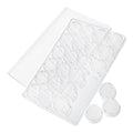 Closet Bead Organizers Storage Boxes 24X16cm Transparent – Clear-View Organization with a Practical Everyday Design