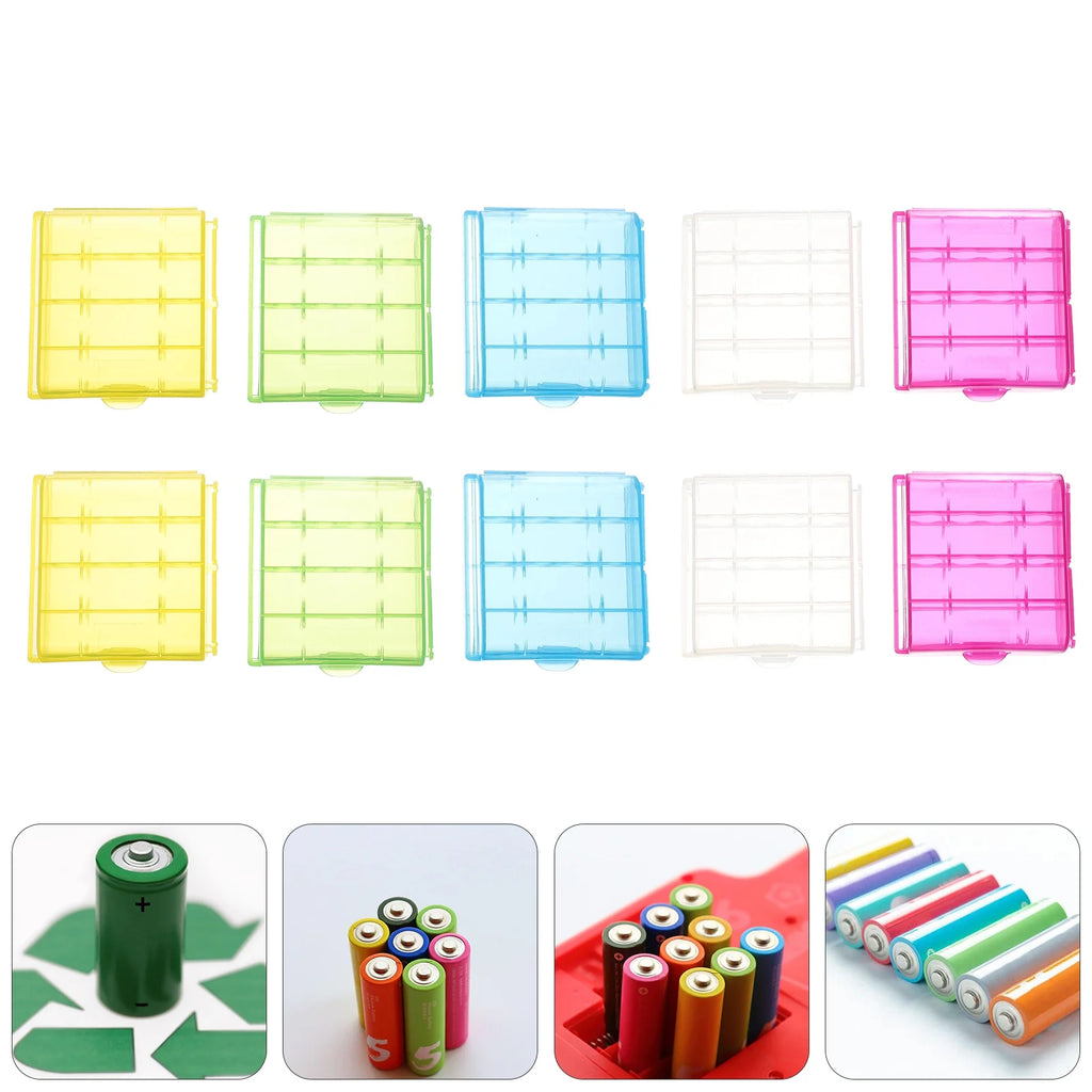 30 Pcs Battery Lithium Storage Box Organizer Container Safety – Multiroom Organization Format with a Practical Everyday Design