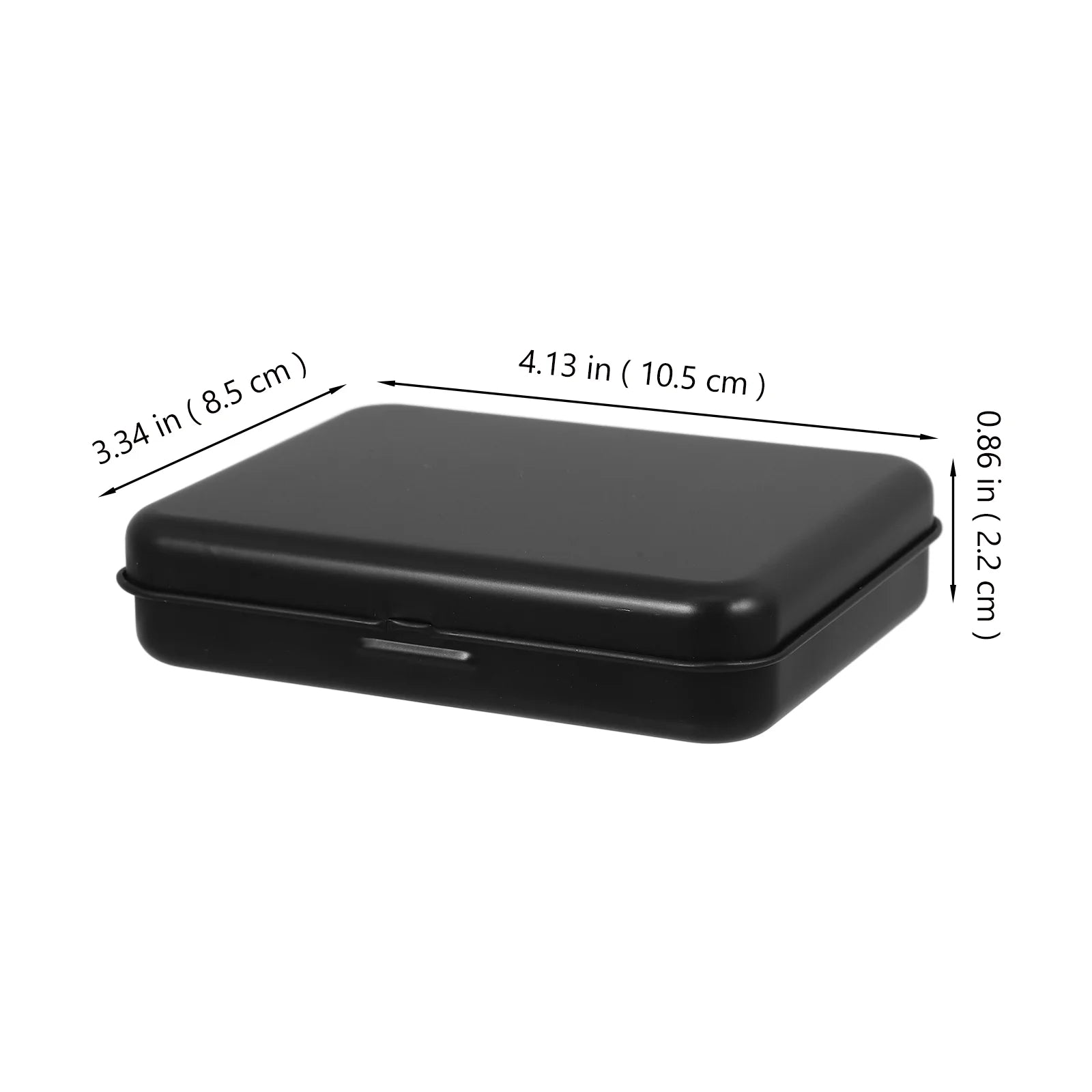 Toy Accessories Iron Storage Box Child 10.50X8.50X2.20CM Black – Multiroom Organization Format with a Practical Everyday Design