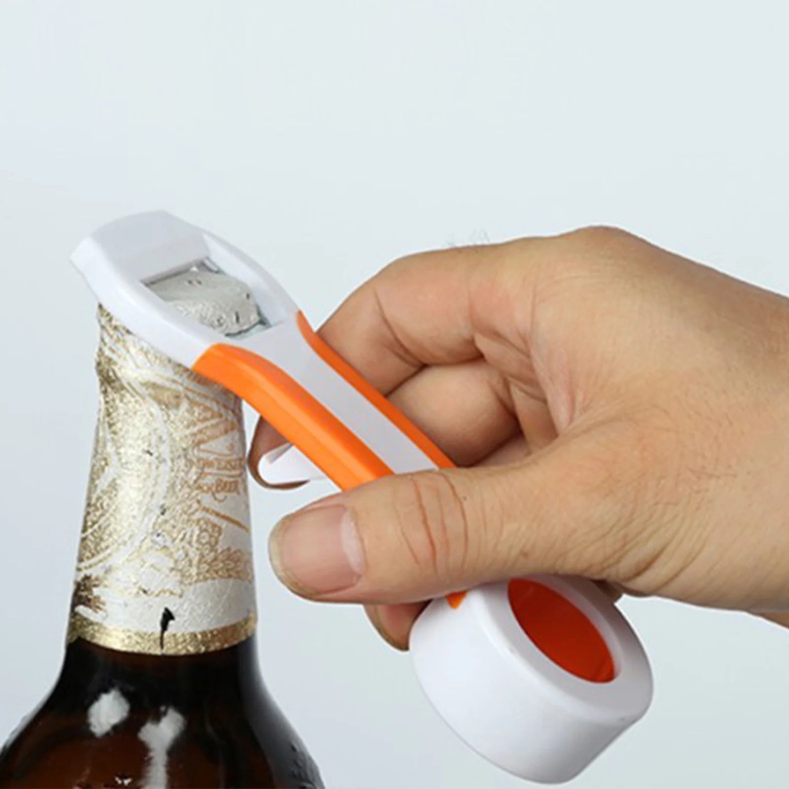 Hiroekza Jar Opener 4-in-1 Grip Bottle Opener Jar Opener - Easily Opens Twists Caps Bottle Caps Canning Lids And Can Tabs Kitchen Gadgets Clearance – Convenient Drink Preparation with a Practical Everyday Design