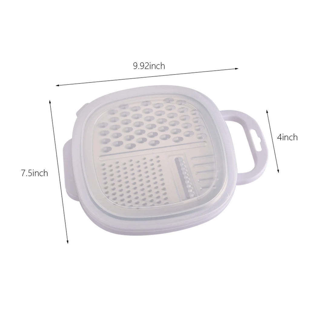 Grater Well-crafted Handheld Cheese Grater - Cheese Grater With Soft Handle - Grater For Kitchen Spices Ginger - Stainless Steel Cheese Shredder - Lemon Zester To Kitchen Gadgets Clearance – Convenient Carry Handles with a Practical Everyday Design