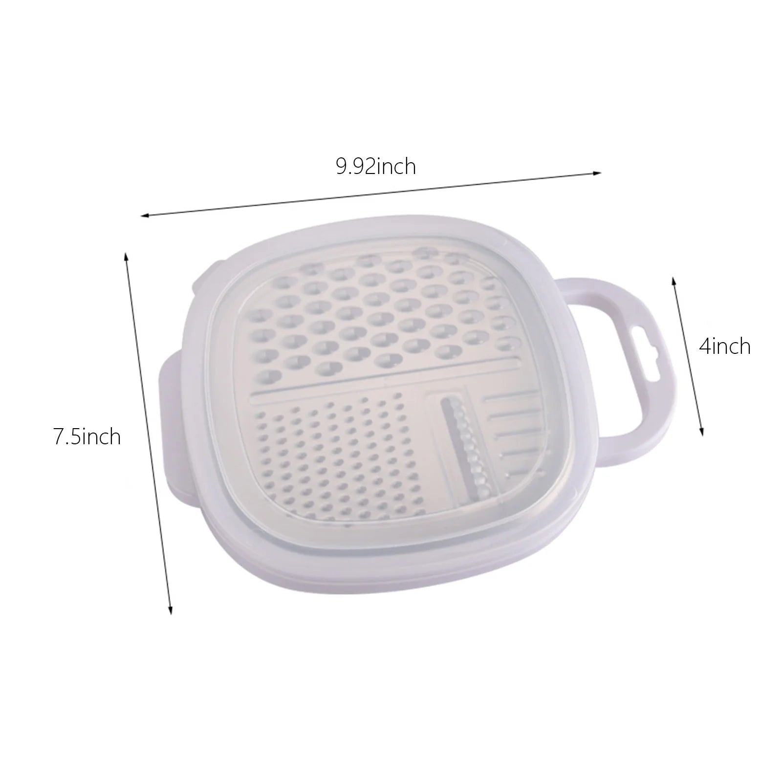 Grater Well-crafted Handheld Cheese Grater - Cheese Grater With Soft Handle - Grater For Kitchen Spices Ginger - Stainless Steel Cheese Shredder - Lemon Zester To Kitchen Gadgets Clearance – Convenient Carry Handles with a Practical Everyday Design
