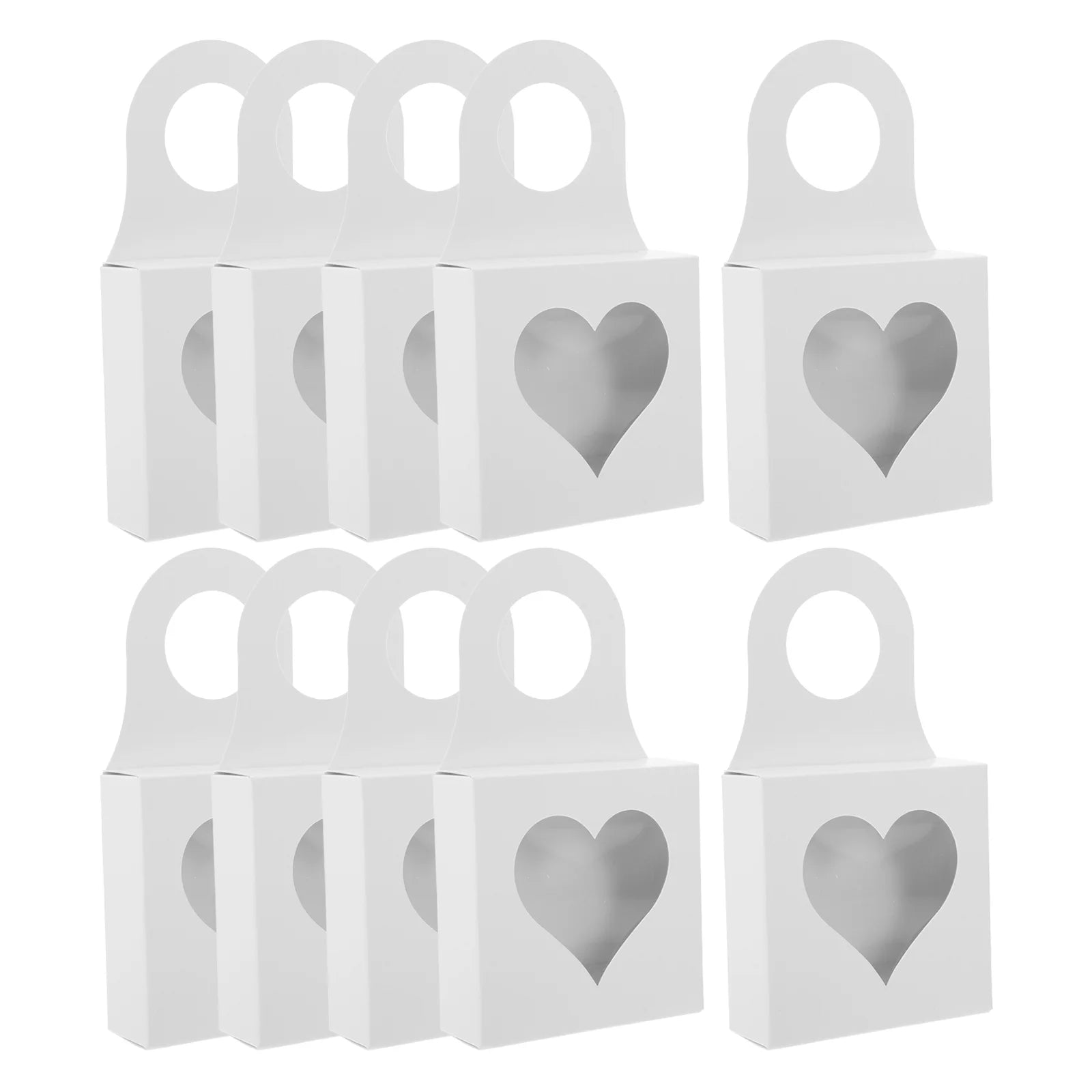 25 Pcs Storage Boxes with Lids Red Wine Bottle Hook Box 9.00X9.00X3.00CM White – Secure Lid Design with a Practical Everyday Design