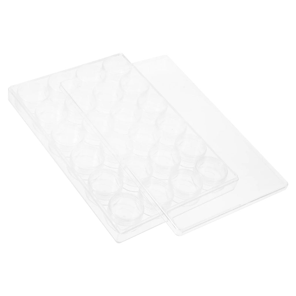 Closet Bead Organizers Storage Boxes 24X16cm Transparent – Clear-View Organization with a Practical Everyday Design