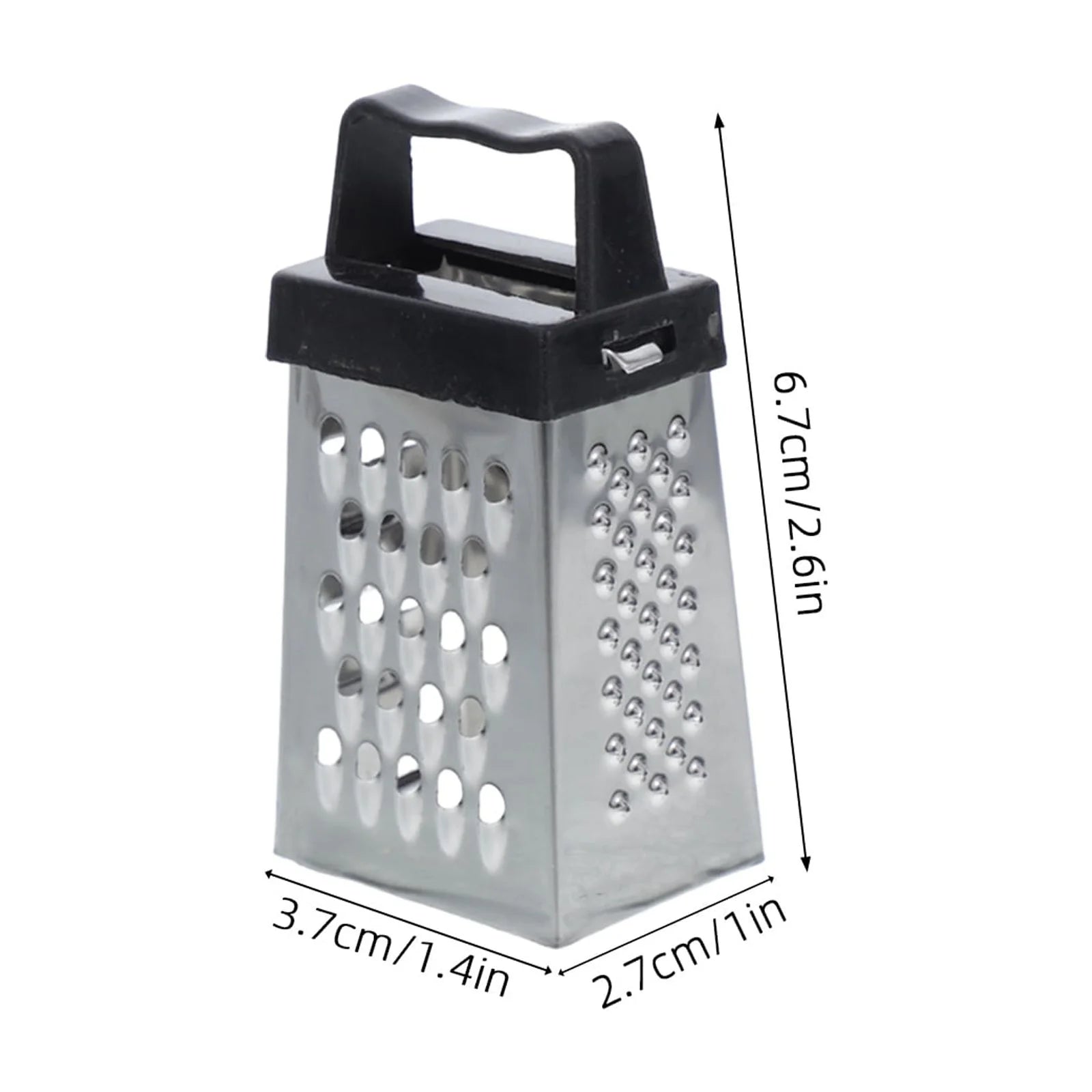 unbranded 6pcs Mini Cheese Grater Stainless Steel Small Box Grater Vegetables Shredder Handheld Kitchen Tool for Slicing Cheese Ginger Potatoes – Durable Stainless Steel Construction with a Practical Everyday Design