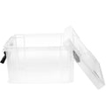 Lids Office Stationery Storage Box 21X16.4X12.5CM Transparent – Clear-View Organization with a Practical Everyday Design