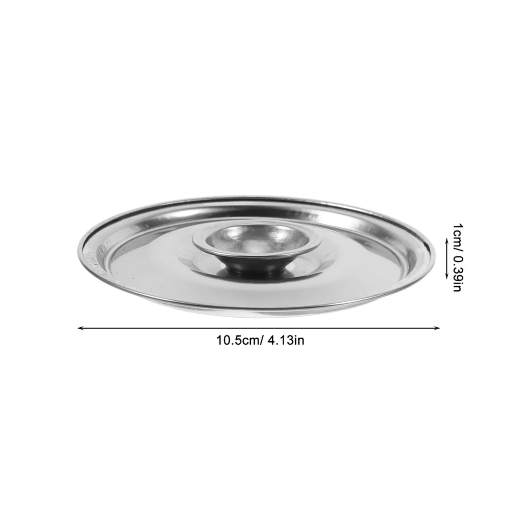 unbranded Sturdy Stainless Steel Pot Lid Mini Bowl Lid For Kitchen Cookware Small Pan Effortless Cleaning – Durable Stainless Steel Construction with a Practical Everyday Design