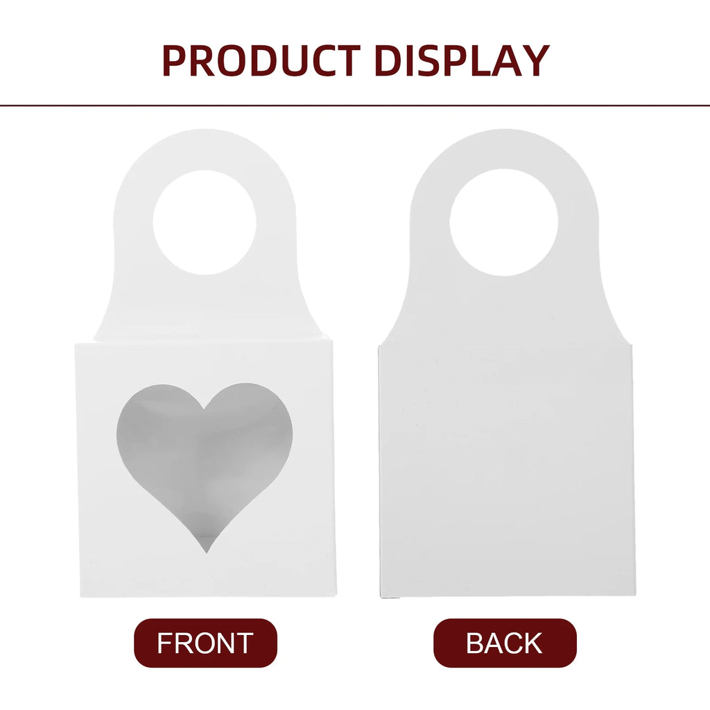 25 Pcs Storage Boxes with Lids Red Wine Bottle Hook Box 9.00X9.00X3.00CM White – Secure Lid Design with a Practical Everyday Design