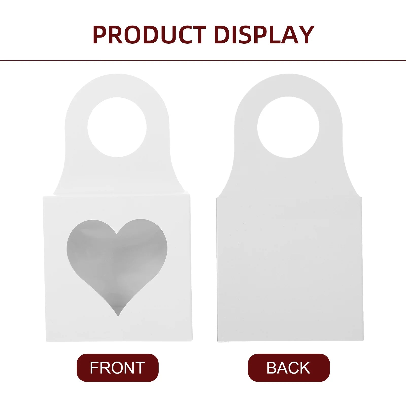 25 Pcs Storage Boxes with Lids Red Wine Bottle Hook Box 9.00X9.00X3.00CM White – Secure Lid Design with a Practical Everyday Design