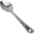 Super Strong 11 Inch Serving Spoon Ergonomic Stainless Steel Cooking Utensil Large Basting Spoon for Professional Restaurant Buffet Banquet Service and Home Chefs Silver – Durable Stainless Steel Construction with a Practical Everyday Design