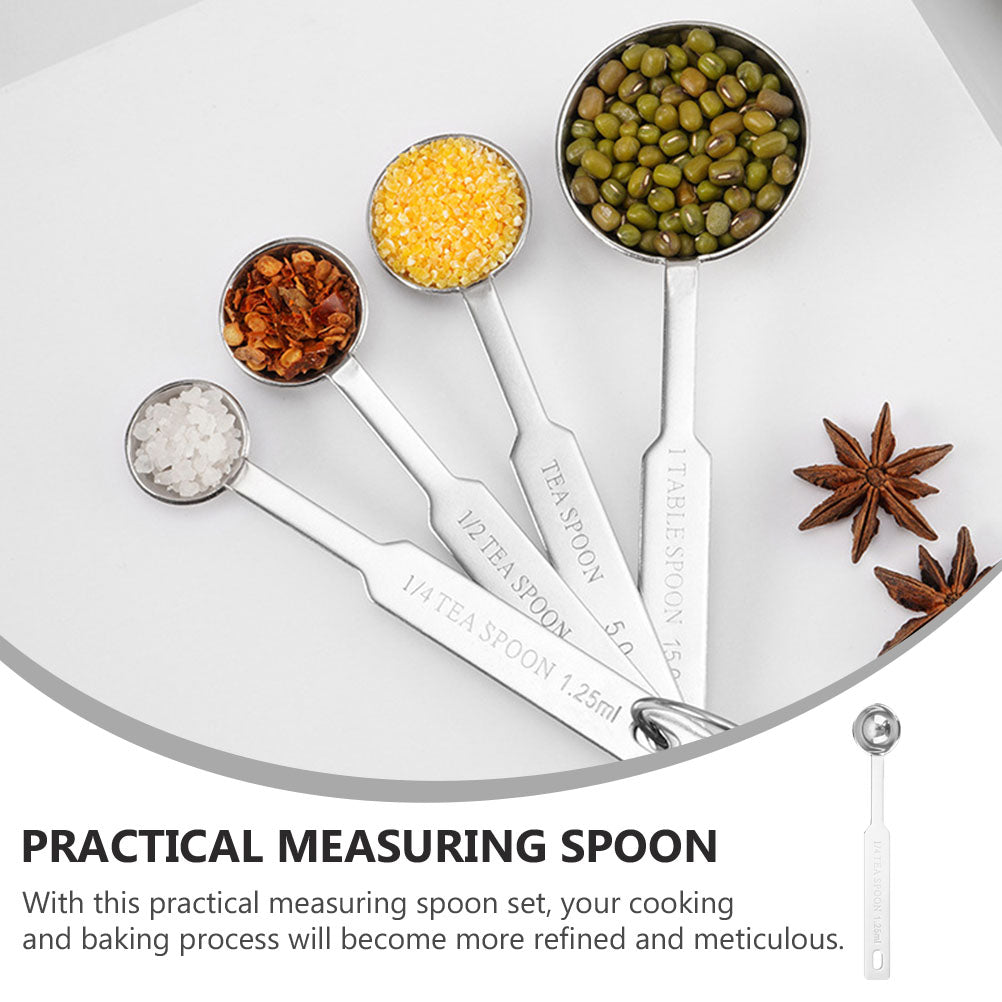 unbranded8 Pcs Stainless Steel Tablespoons Electric Accessories Probe – Durable Stainless Steel Construction with a Practical Everyday Design