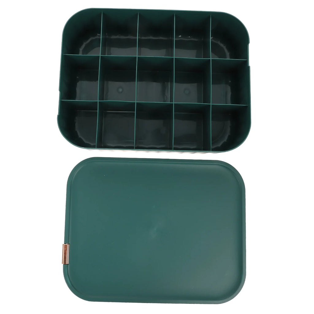Organizer Bin Storage Box Underwear Drawer Storage Baby 30X23.5X8CM Green – Convenient Family Mealtime Use with a Practical Everyday Design