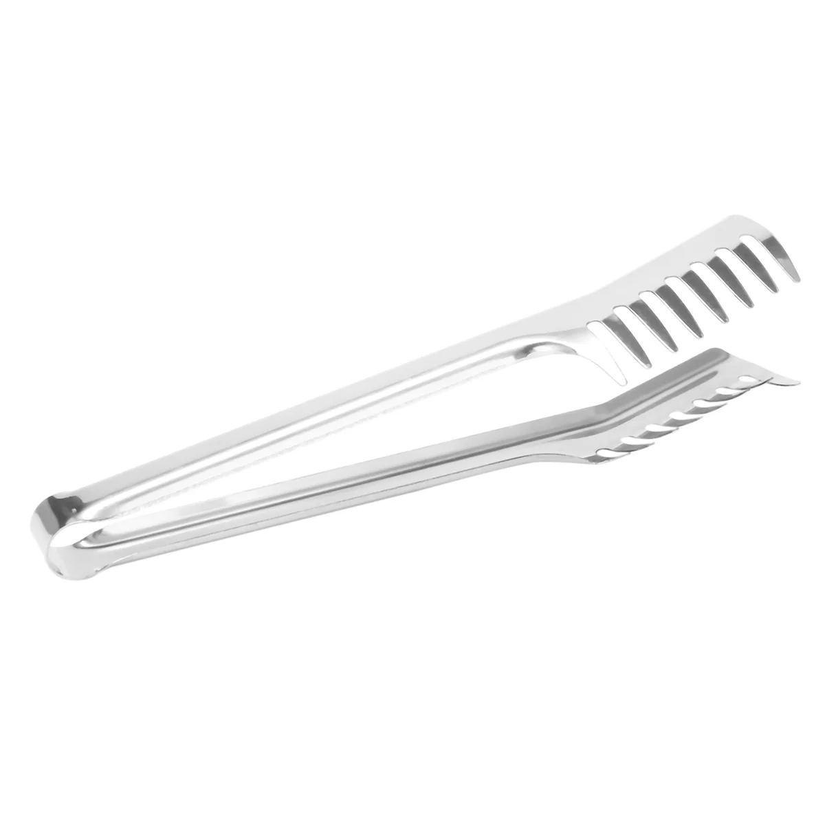 4 Pieces Stainless Steel Spaghetti Server Set Stainless Steel Spaghetti Pasta Tong Pasta Spoon Server Fork,2 x clip 2 x spoon,Silver – Durable Stainless Steel Construction with a Practical Everyday Design