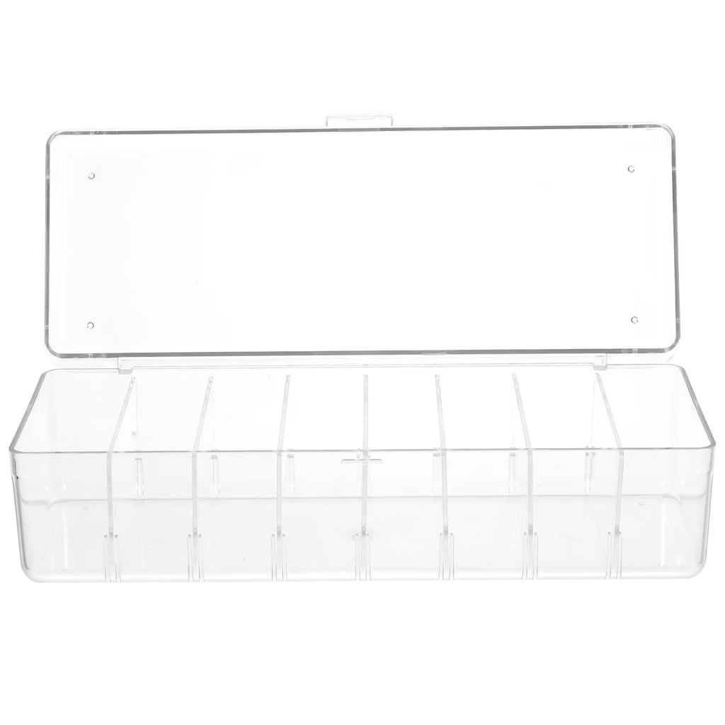 Card Game Business Cards Card Storage Box Travel 26X10X7.5CM Transparent – Clear-View Organization with a Practical Everyday Design