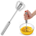 Egg Whisk,2 Pack Stainless Steel Home Kitchen Tool Hand Easy Whisk Egg Beater Manual Mixer Blender for Whisking Beating & Stirring. – Durable Stainless Steel Construction with a Practical Everyday Design