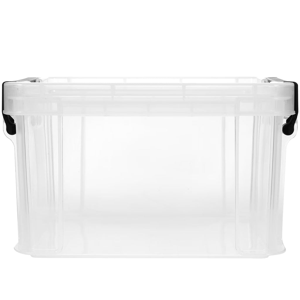 Transparent Dust-proof and Moisture-proof Household Storage Box with Lid Makeup – Secure Lid Design with a Practical Everyday Design