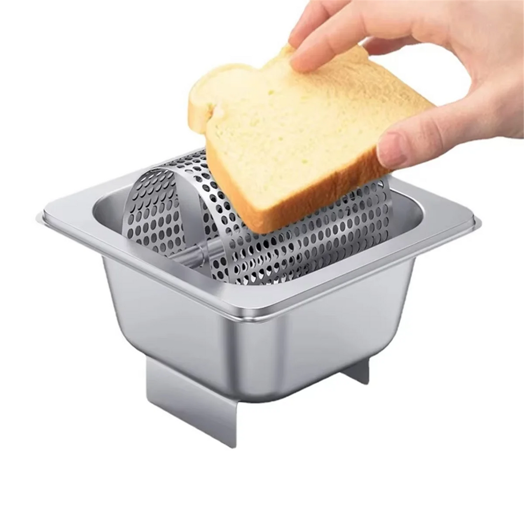 Stainless Steel Butter Wheel - Melted Dispenser for Even Spreading Essential Kitchen Gadget American Burgers – Durable Stainless Steel Construction with a Practical Everyday Design