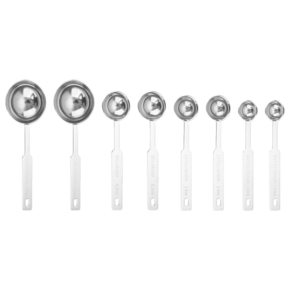 unbranded8 Pcs Stainless Steel Tablespoons Electric Accessories Probe – Durable Stainless Steel Construction with a Practical Everyday Design