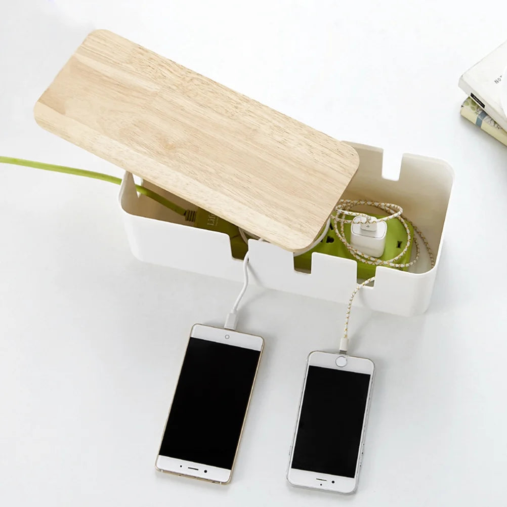 Power Cord Storage Box Wire Cords Travel Organizer Case The – Everyday Household Format with a Practical Everyday Design