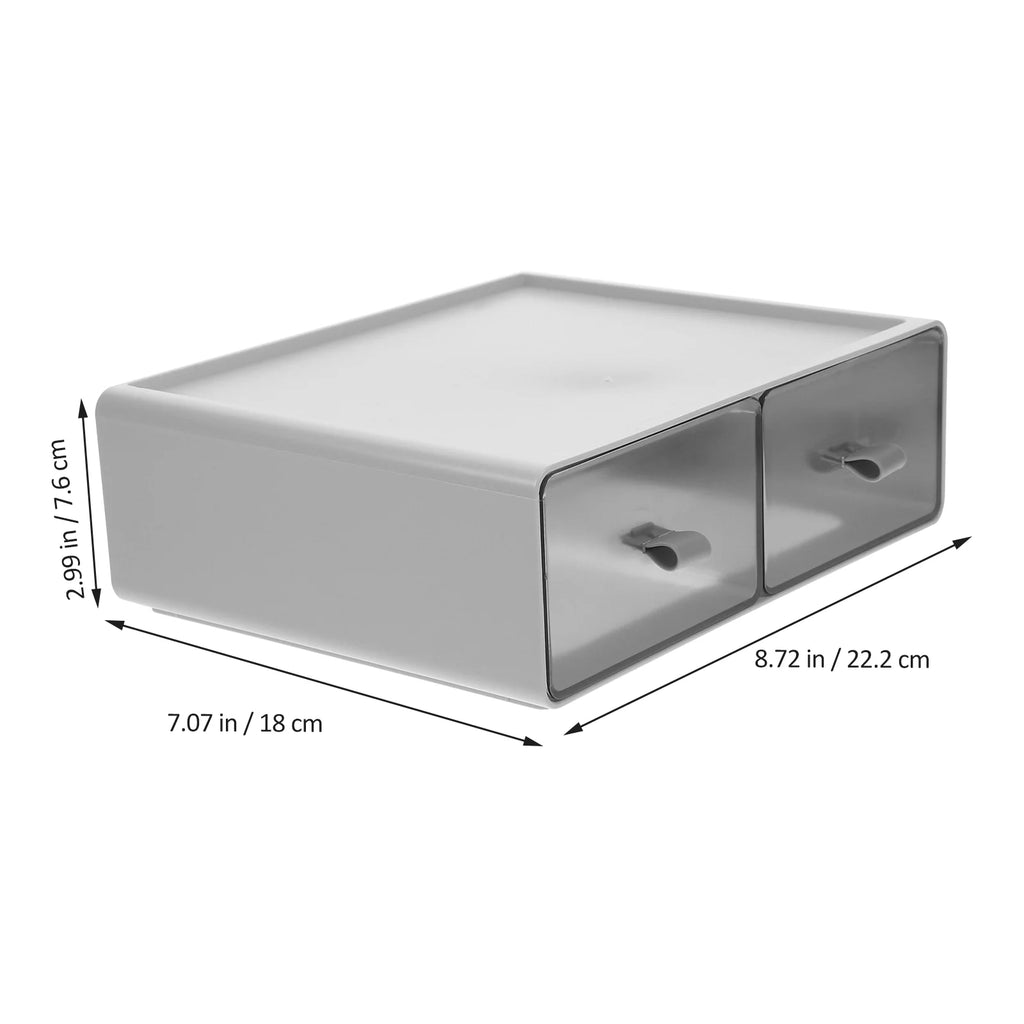 Bins Drawer Storage Box Cosmetics Organizer Office – Practical Home Organization with a Practical Everyday Design