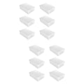 12 PCS Shoes Boxes Transparent Shoes Cases Plastic Storage Box Shoes Container for Home Shop 28x18x10cm – Clear-View Organization with a Practical Everyday Design