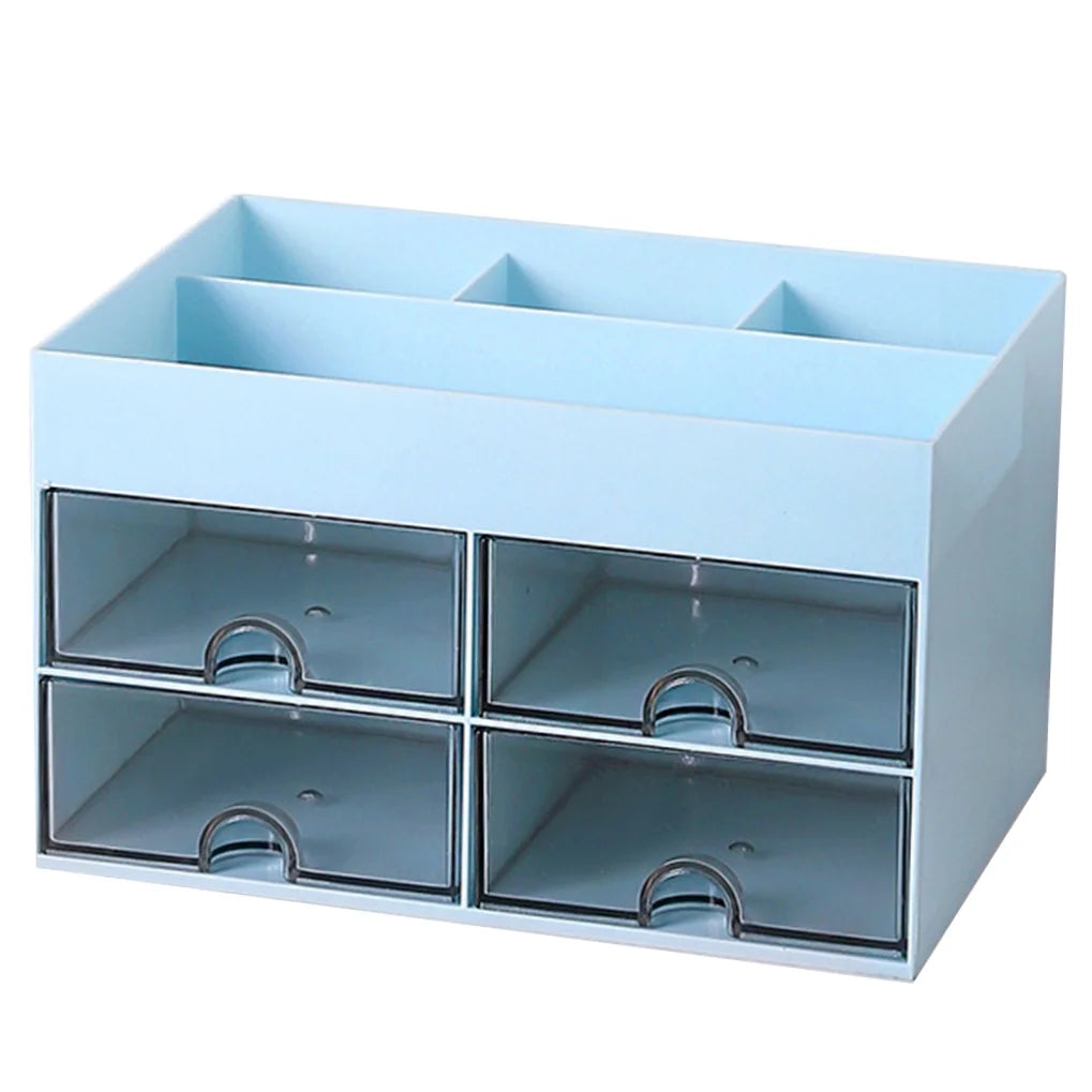 Storage Drawers Box Structure Multi-function Stationery Organizer – Multiroom Organization Format with a Practical Everyday Design