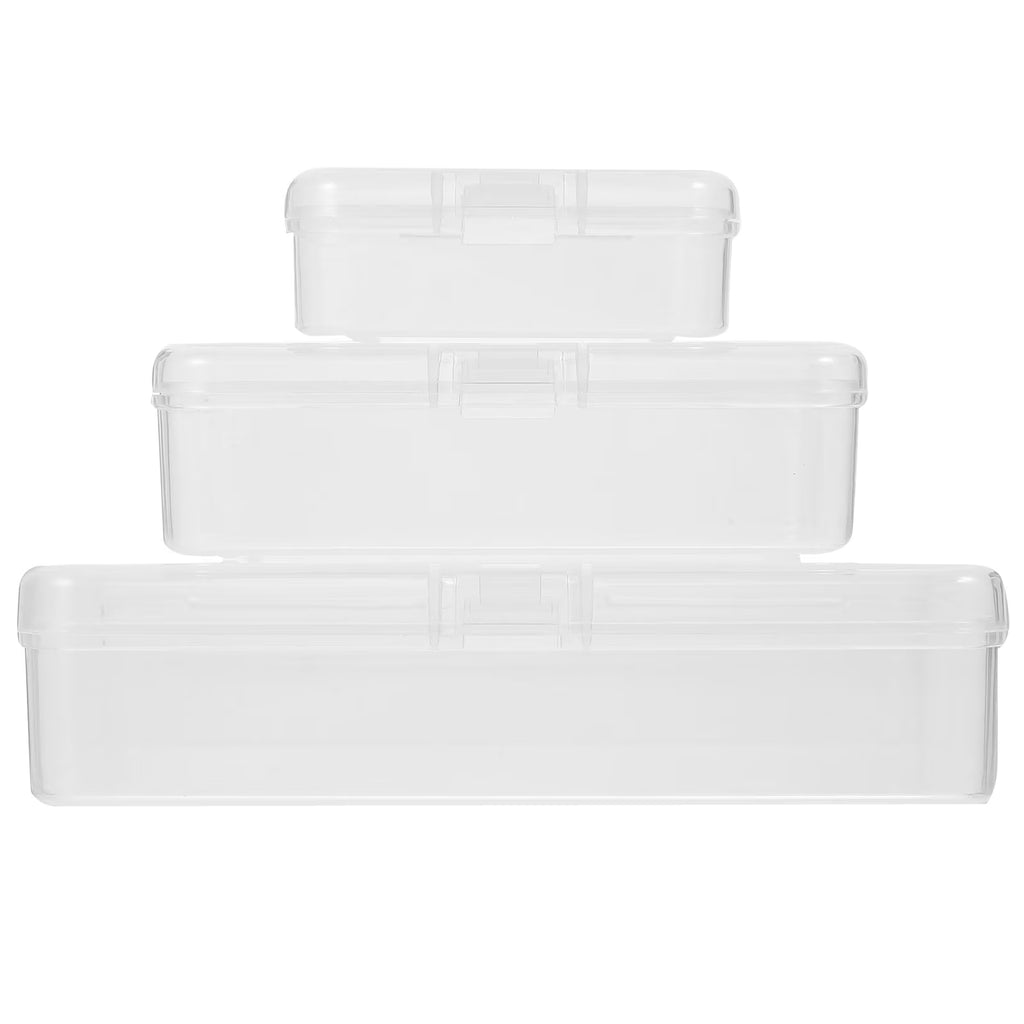 28 Pcs Storage Baskets with Lids Plastic Box Portable Case – Secure Lid Design with a Practical Everyday Design